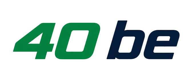 40 be brand logo